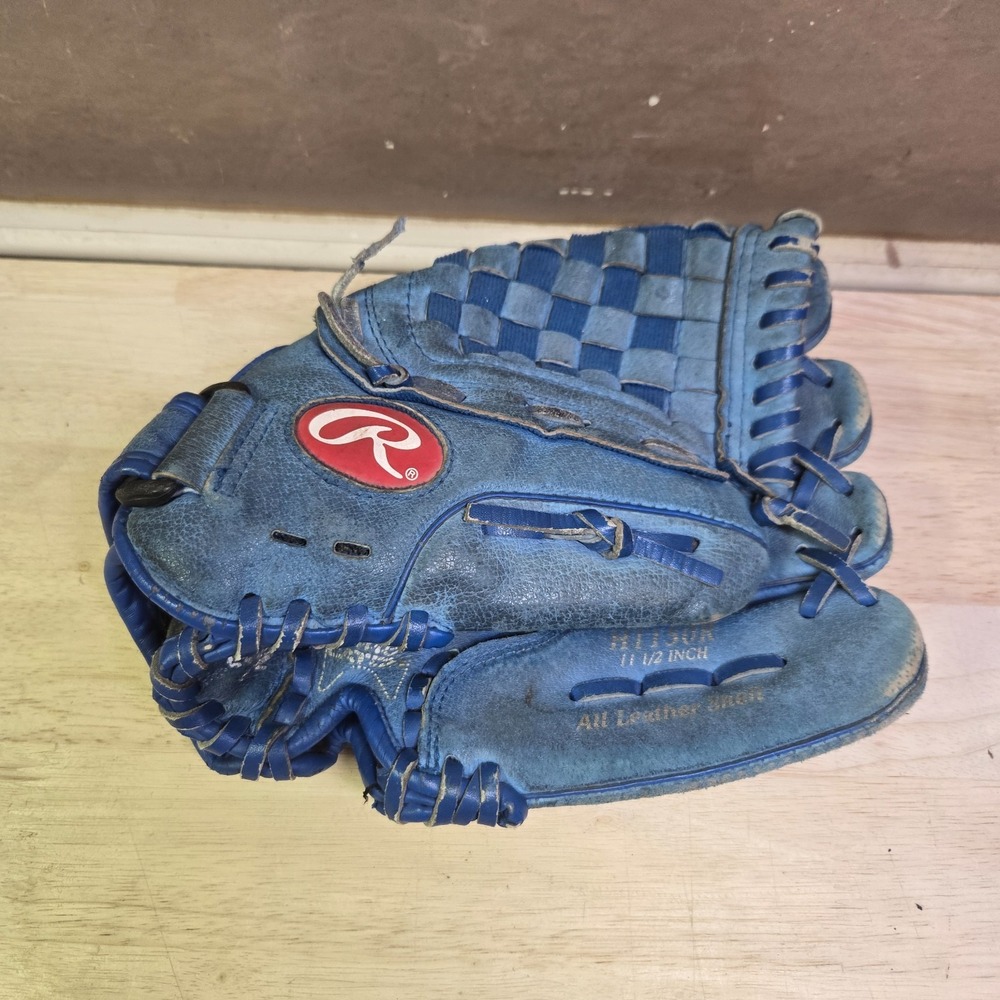 Rawlings 11.5" H1150R RHT Youth Blue Highlight Series Baseball Glove